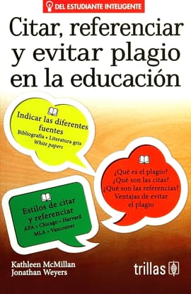 CITAR REFERENCIAR Y EVITAR PLAGIO EN LA EDUCACIÓN