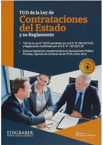 T.U.O DE LEY Y REGLAMENTO DE CONTRATACIONES DEL ESTADO. Completamente actualizado