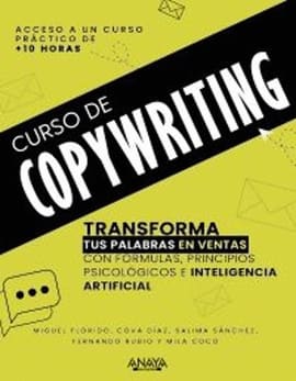 CURSO DE COPYWRITING. Curso de Copywriting no es solo un libro: es una guía paso a paso diseñada para que aprendas a escribirTransforma tus palabras en ventas con formulas,