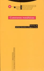 CUESTIONES METAFISICAS. Vol. 26